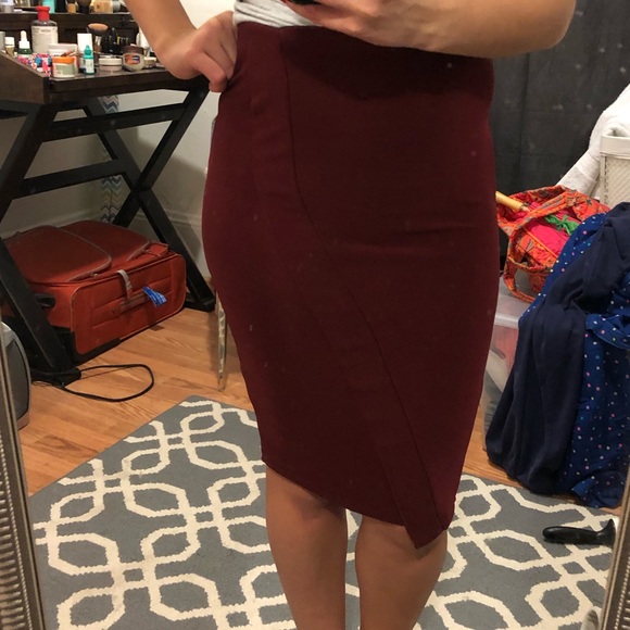 Zara high-waist midi skirt, size s - Picture 2 of 3